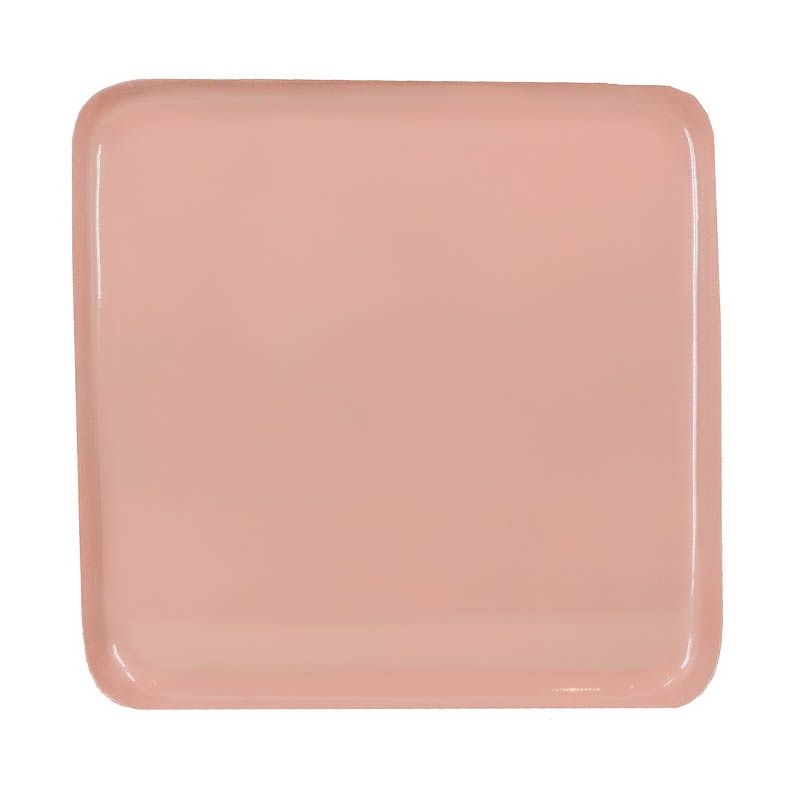 Dienblad vierkant - roze