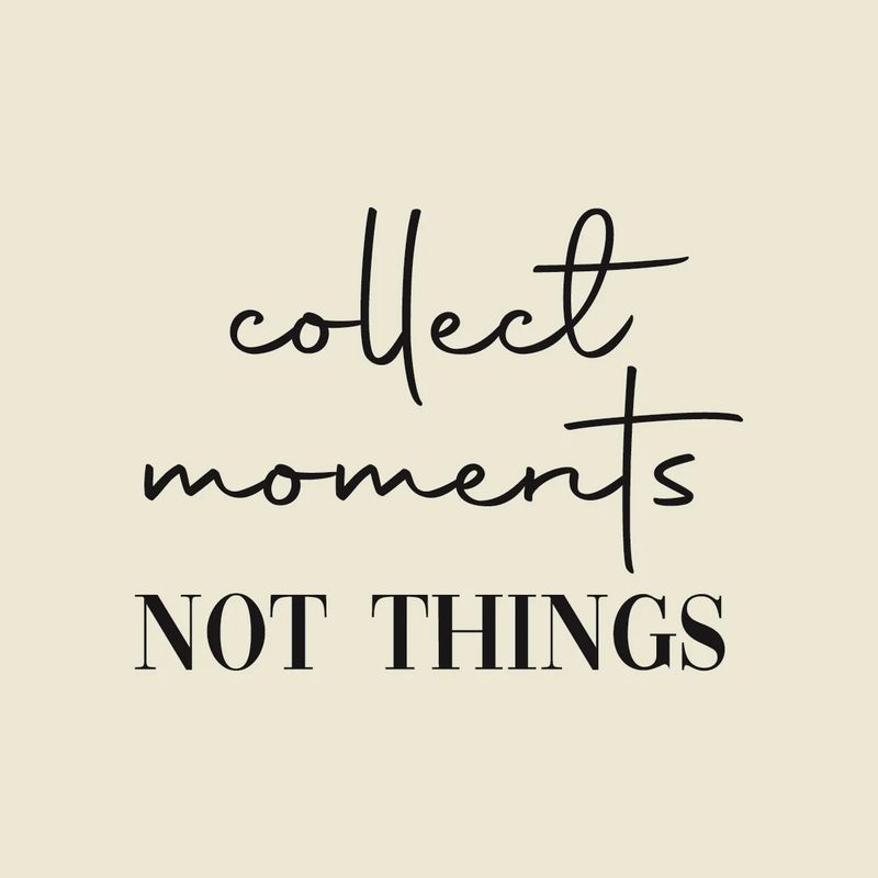 Tegeltje – &#39;Collect moments&#39;