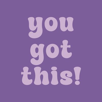Tegeltje &#39;You got this&#39;