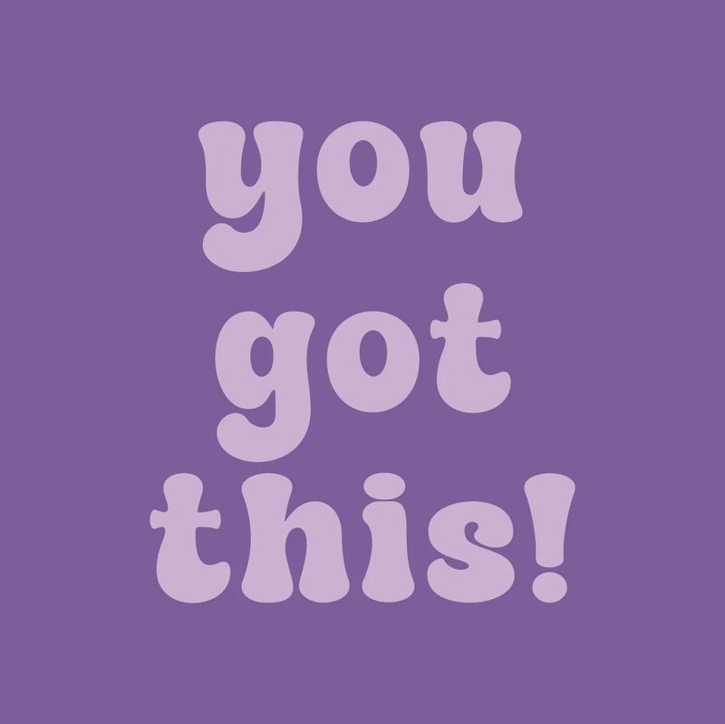 Tegeltje &#39;You got this&#39;
