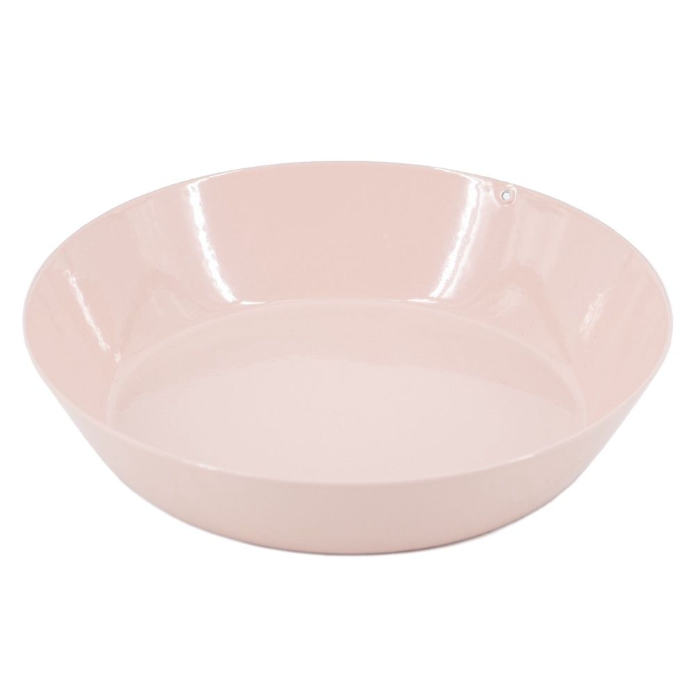 Schaaltje metaal - roze