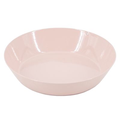 Schaaltje metaal - roze