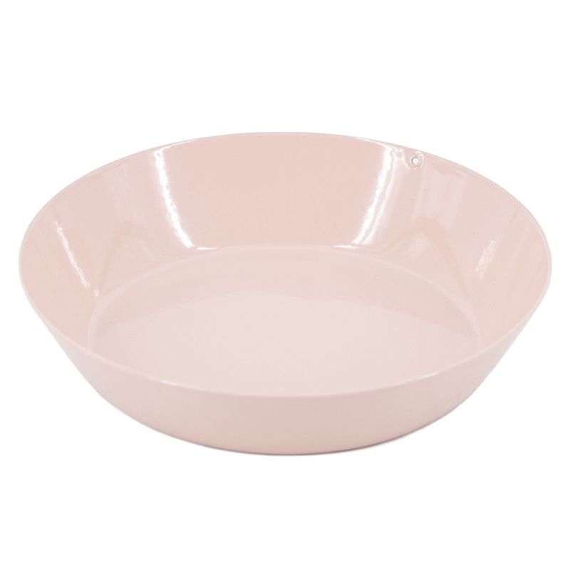 Schaaltje metaal - roze