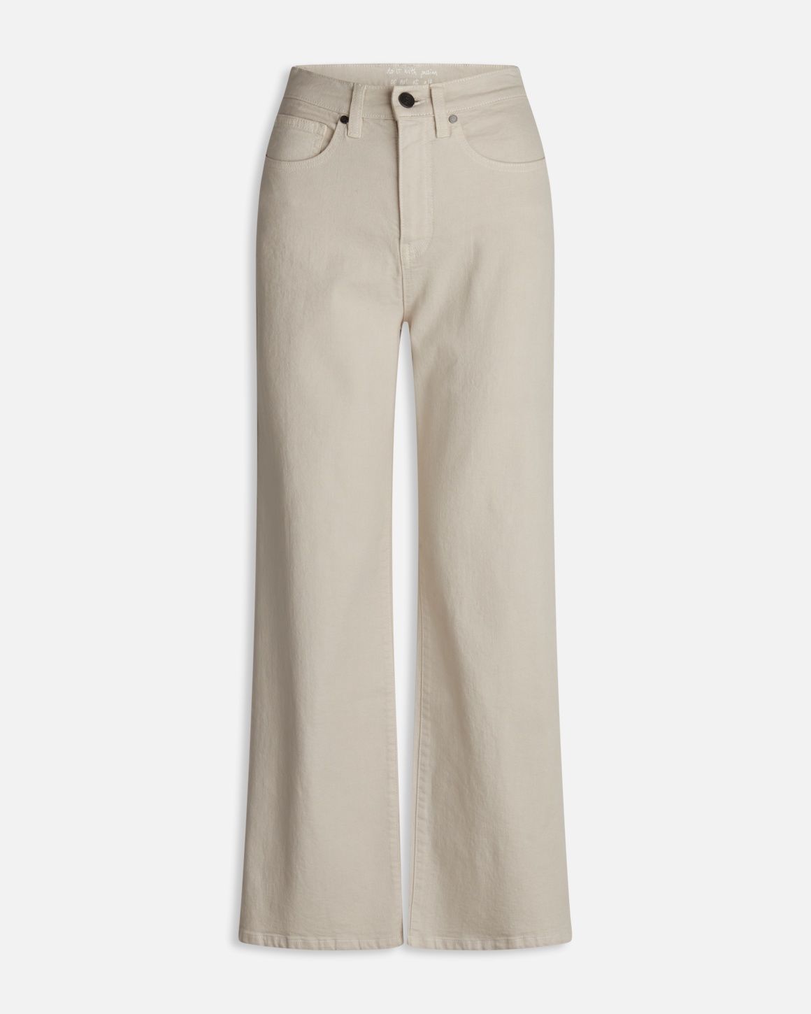 Jeans Owi high waist - off-white