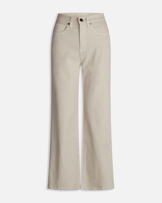 Jeans Owi high waist - off-white