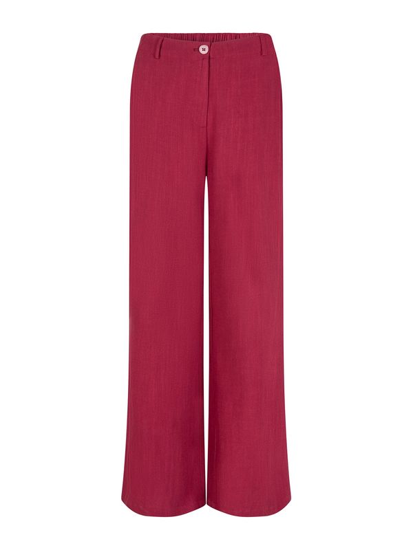 Pants Nikki - wine red