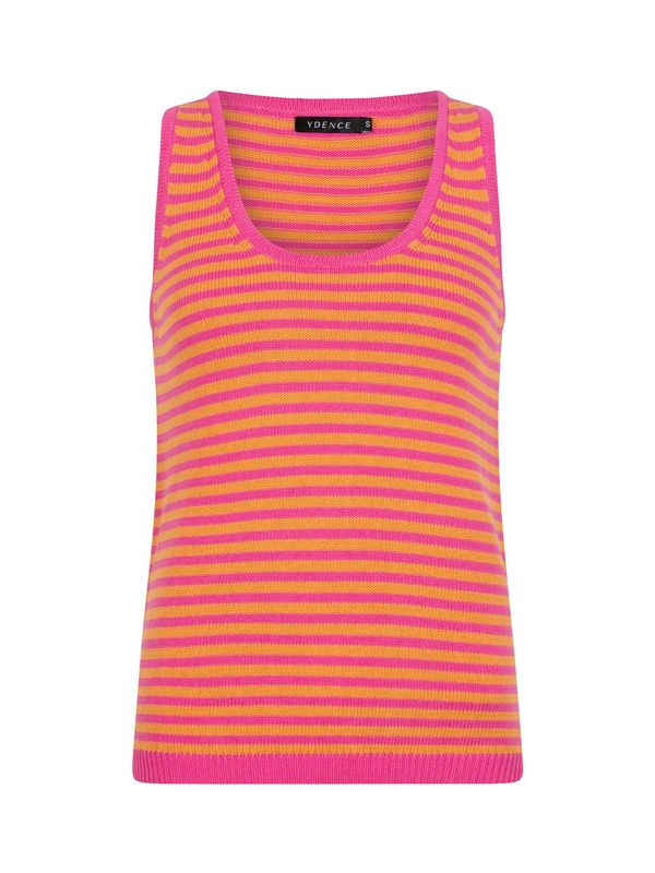 Knitted top Amelia - pink/orange