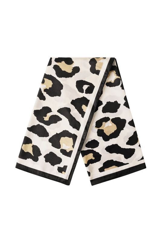 Sjaal leo beige