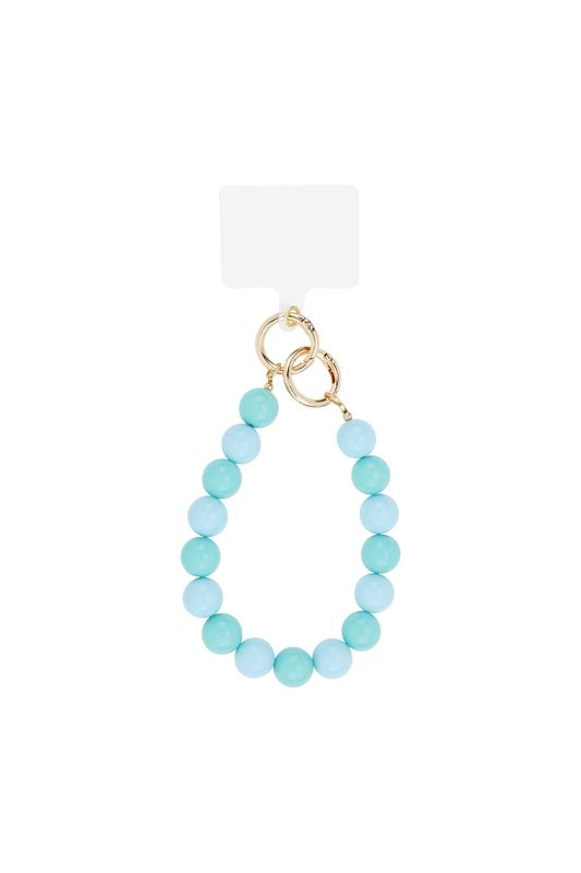 Phonecord / telefoonkoord - candy blauw