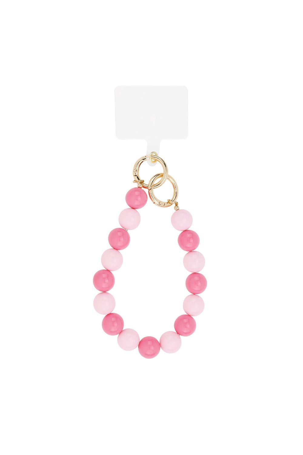 Phonecord / telefoonkoord - candy roze/rood