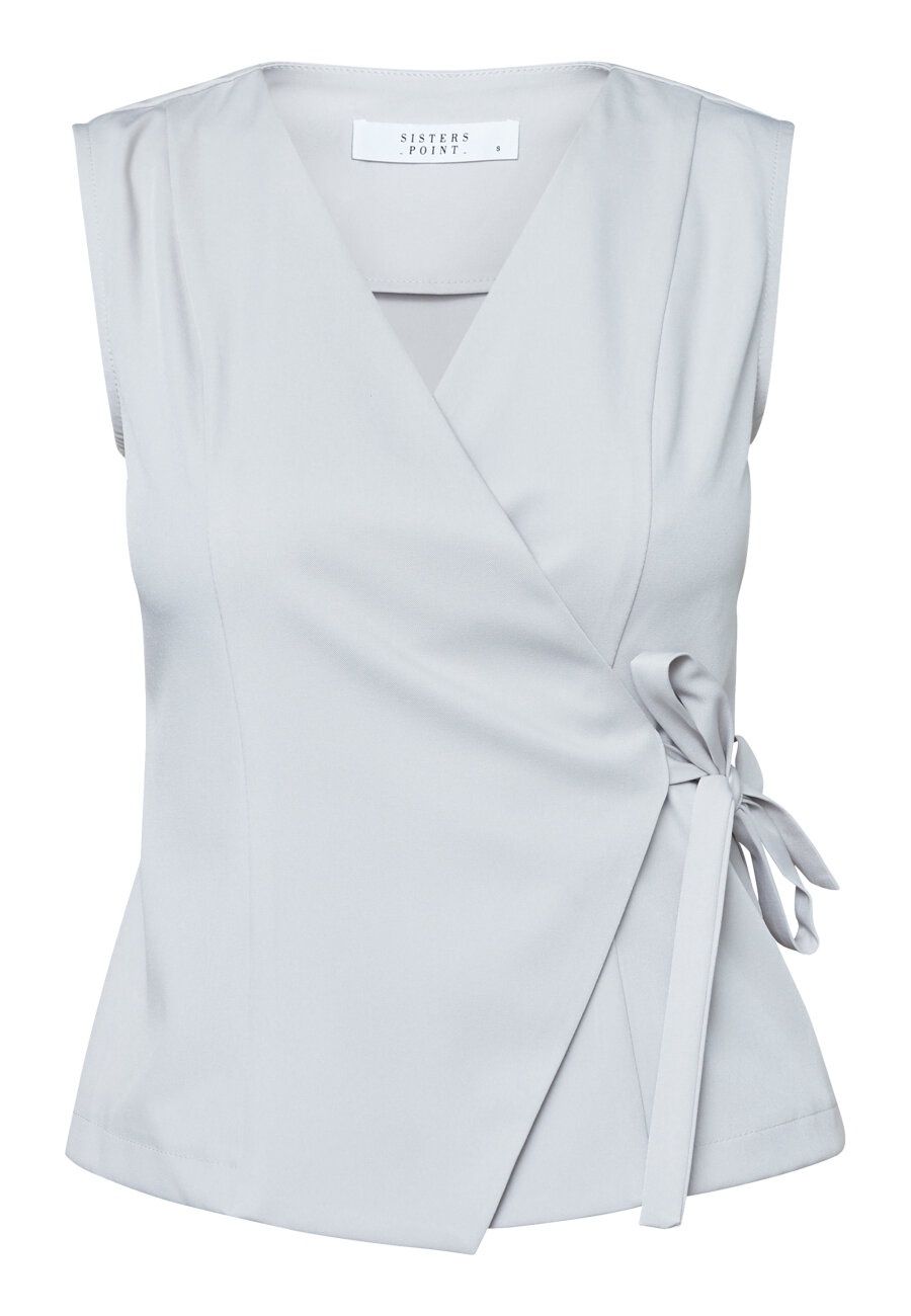 Gilet Great - lichtgrijs
