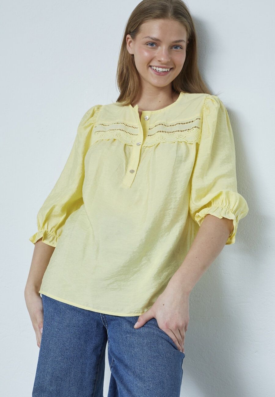 Blouse Vidar - pale banana