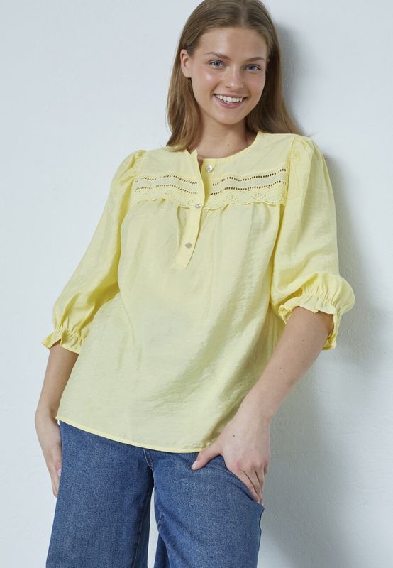 Blouse Vidar - pale banana