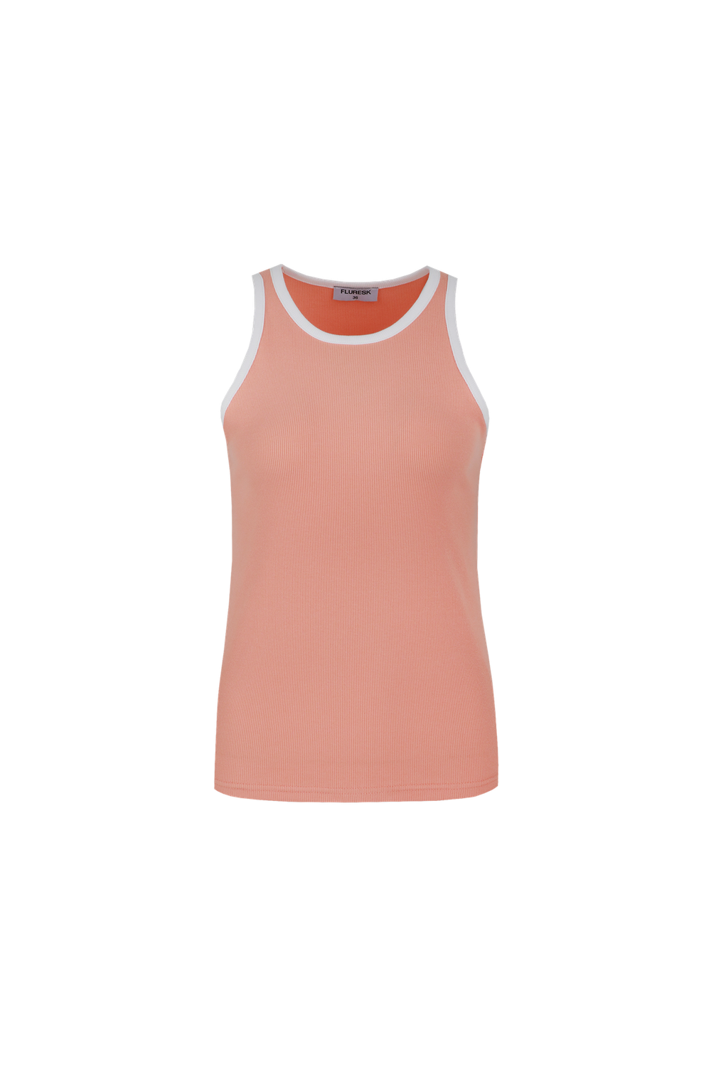 Tanktop Lain - flower peach