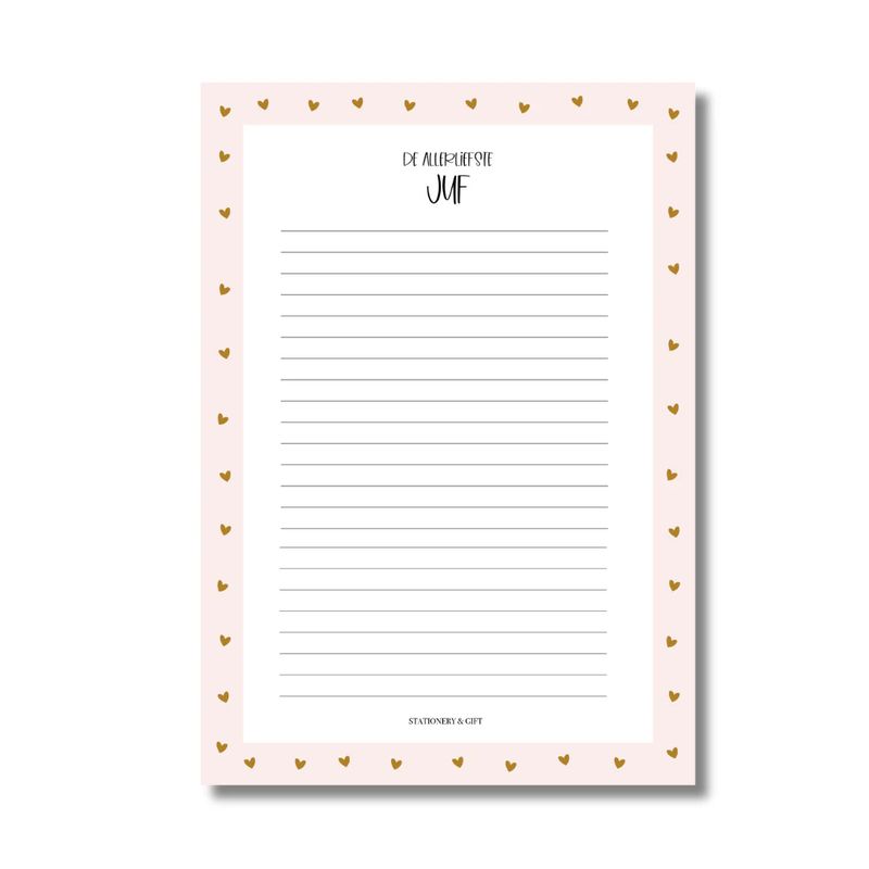 Notities voor de juf!