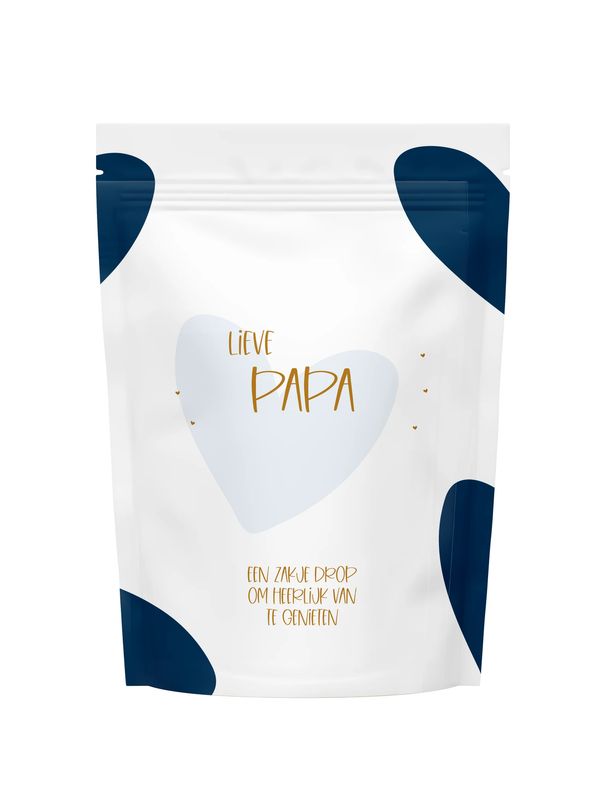 Zakje drop voor Papa - Lieve Papa