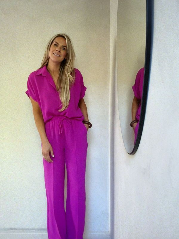 Broek Babs - fuchsia