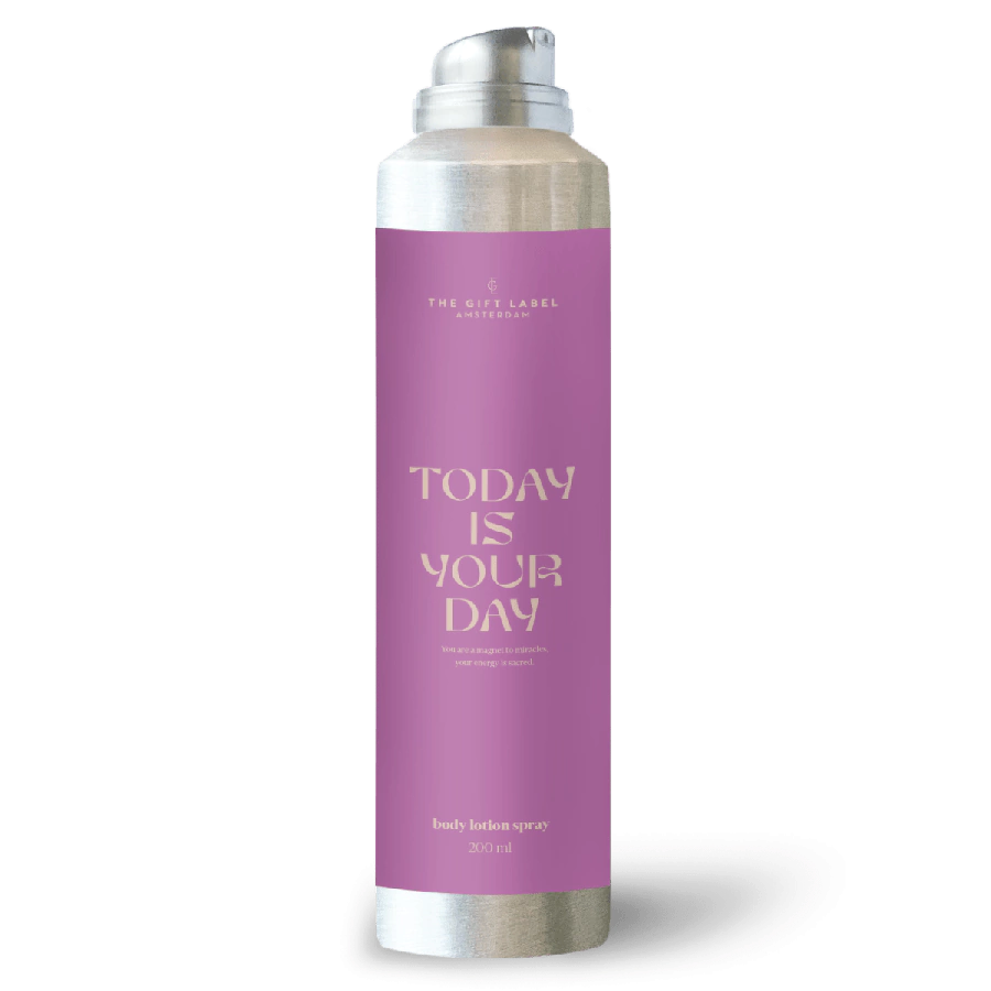 Bodylotion spray - Today is your day
