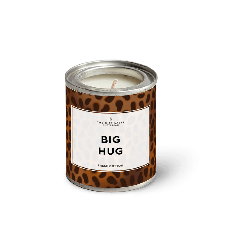 Kaars in tinnen blik - Big Hug
