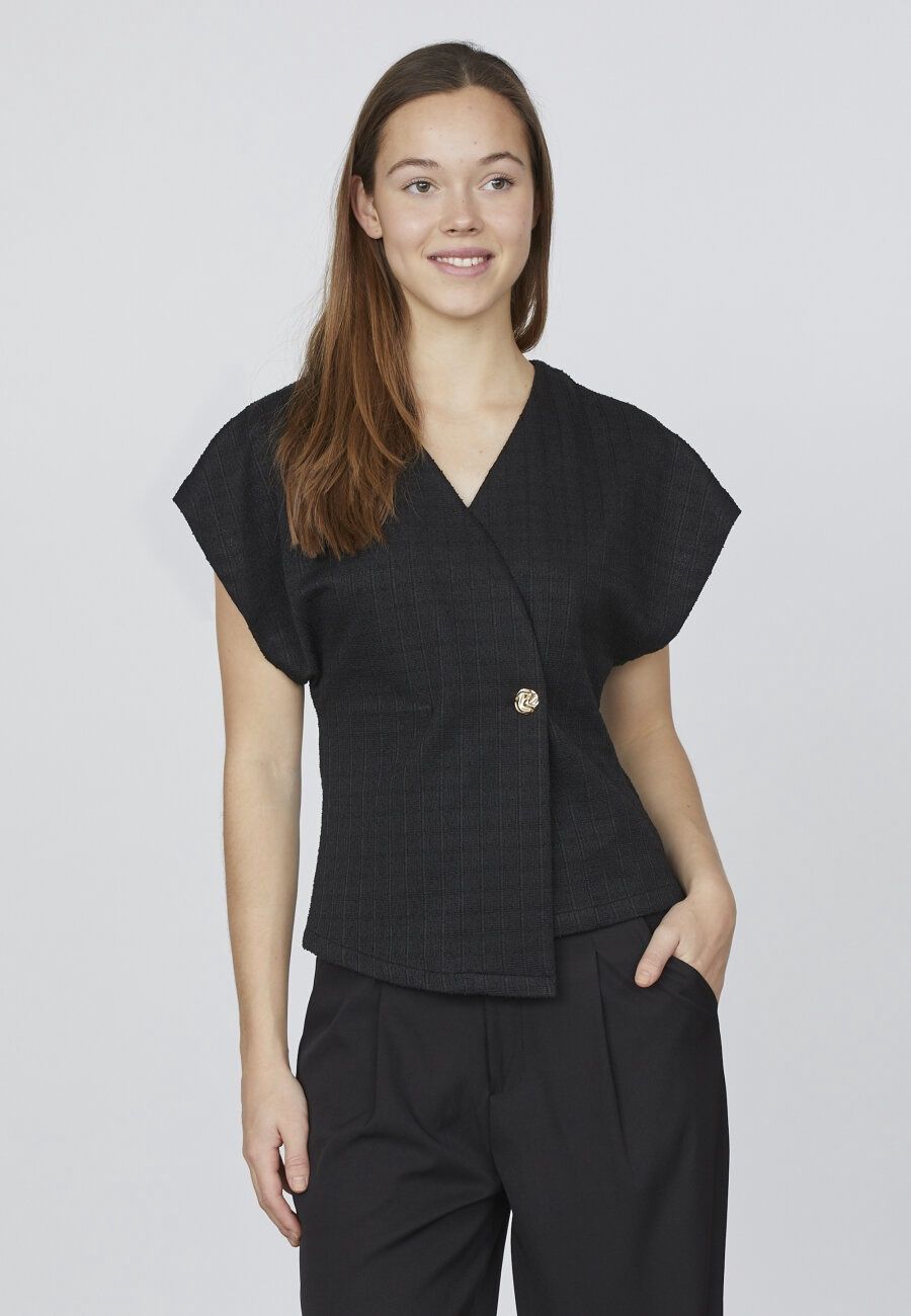 Top Evela - black