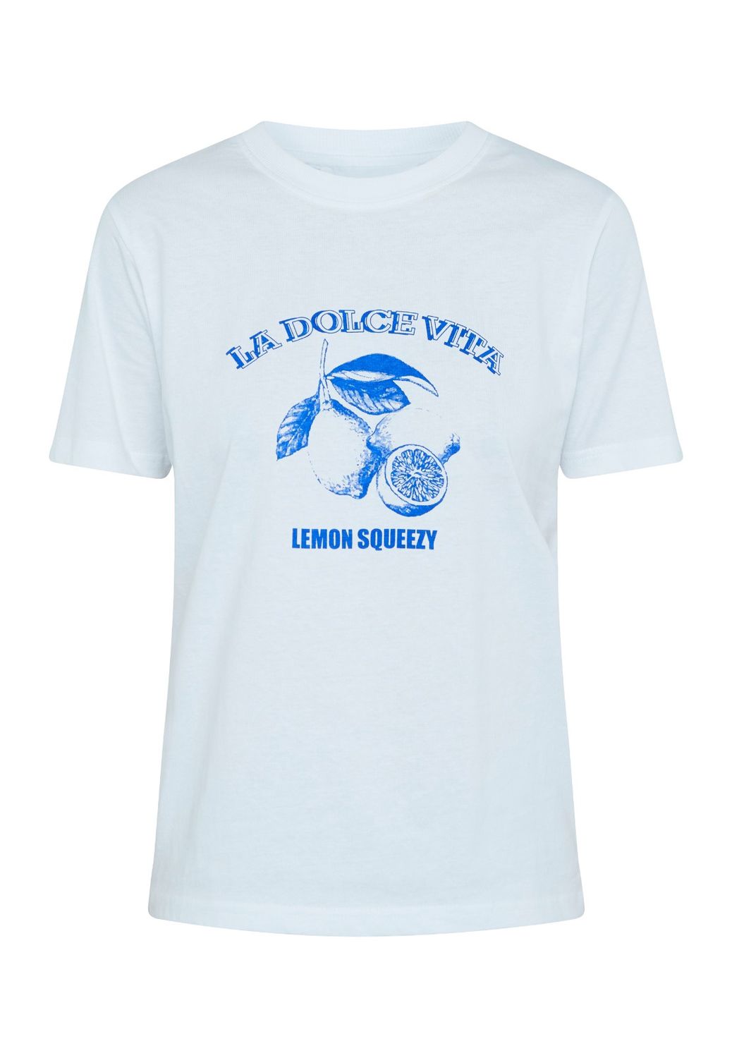 Shirt Heka - wit / blauw