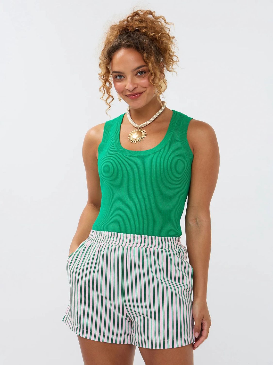 Knitted Top Keely - Green