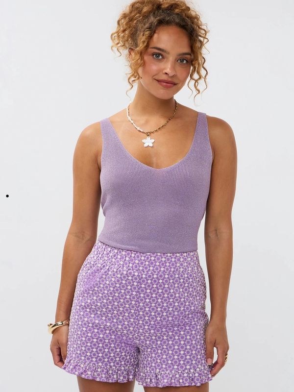 Knitted Top Lux - Lilac
