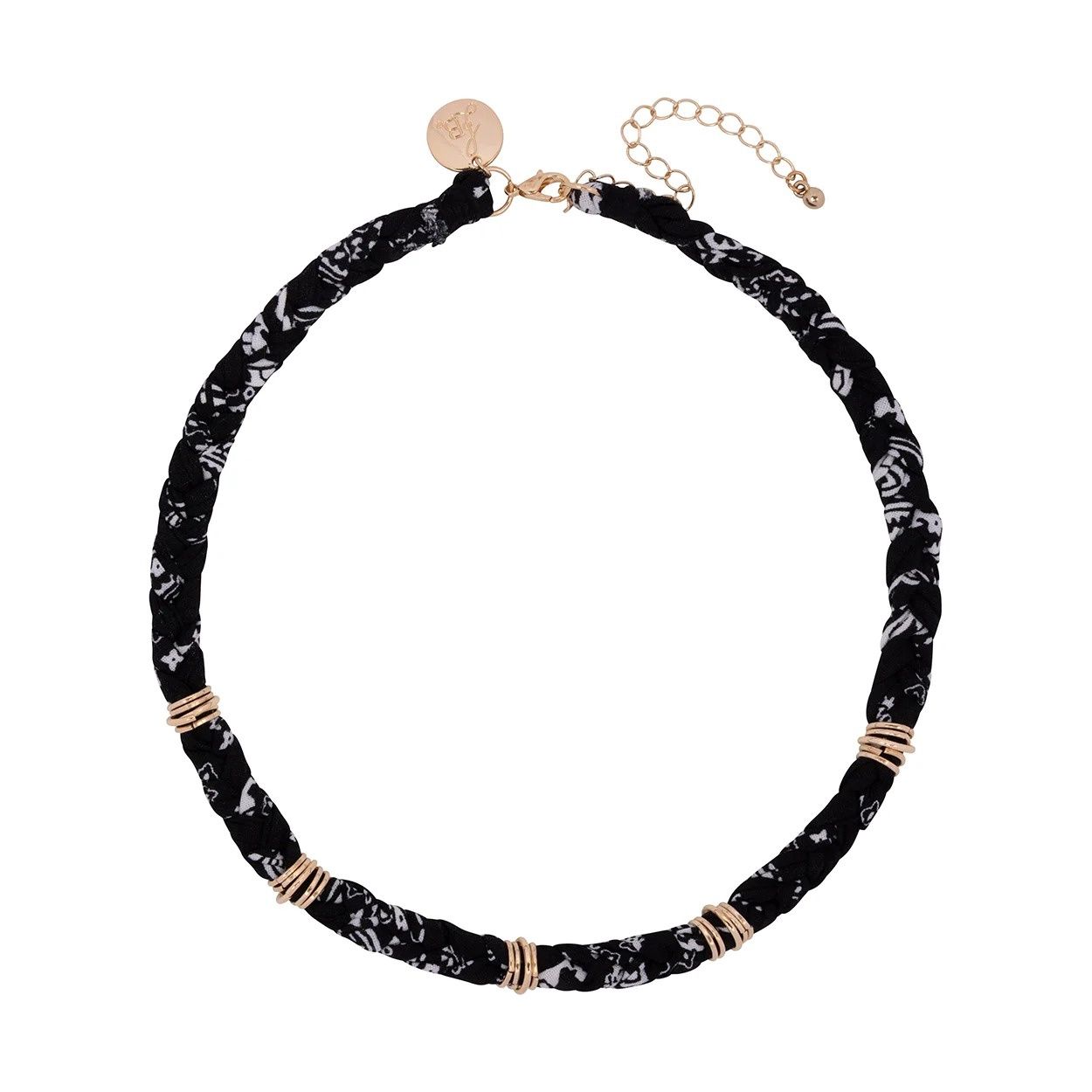The Lola Necklace - Zwart/Wit