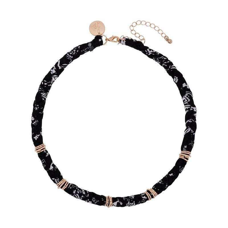 The Lola Necklace - Zwart/Wit