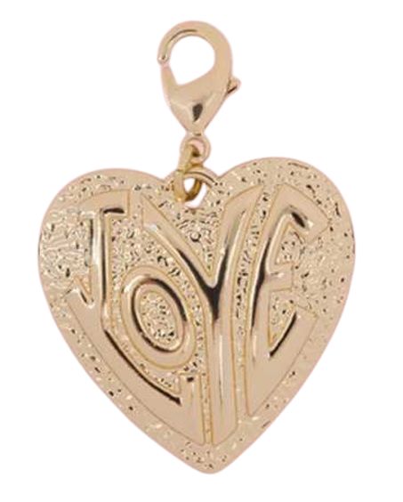 Charm / bedel - Hart groot &#39;LOVE&#39;