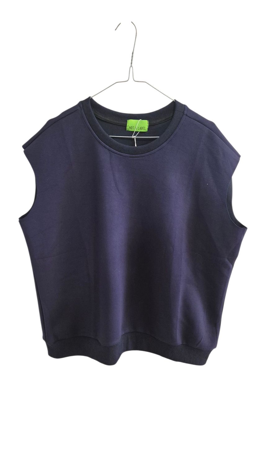 Sammy Sleeveless Sweater - dark blue
