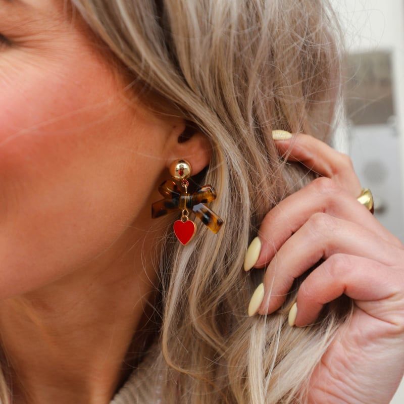 Oorbellen - Wild Wendy - leopard