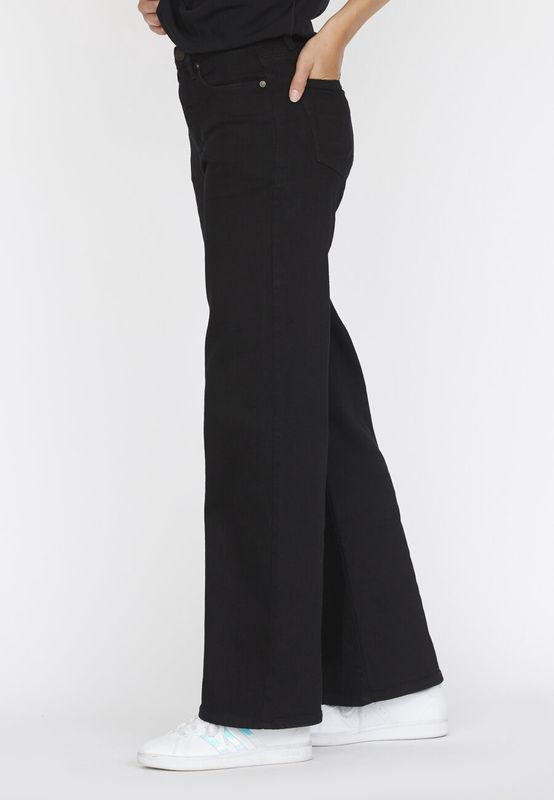 Jeans Owi high waist - black