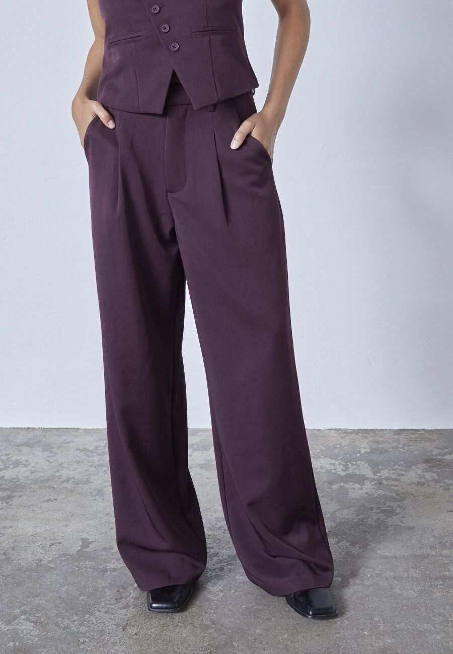 Pantalon Great - deep bordeaux