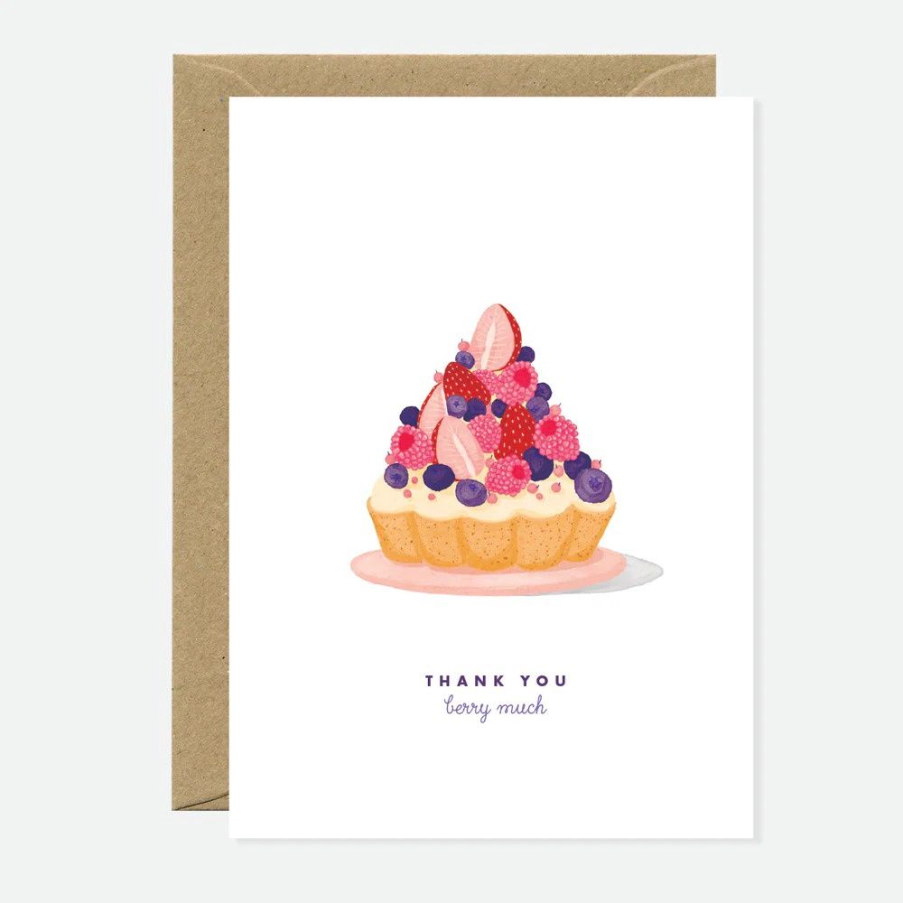 Kaart - Thank You Berry Much