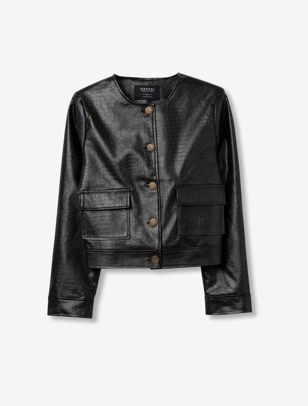 Jas croco - black