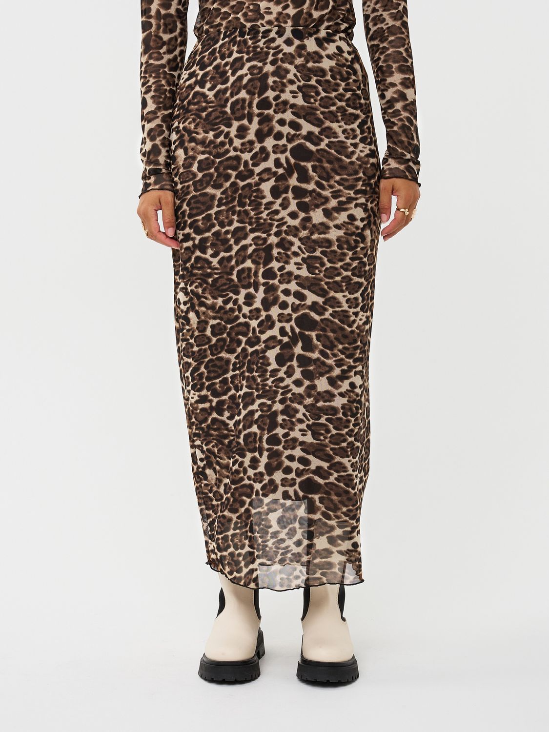Skirt Safia - leopard