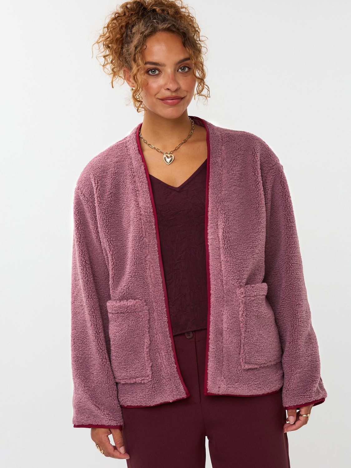 Jacket Sally - mauve