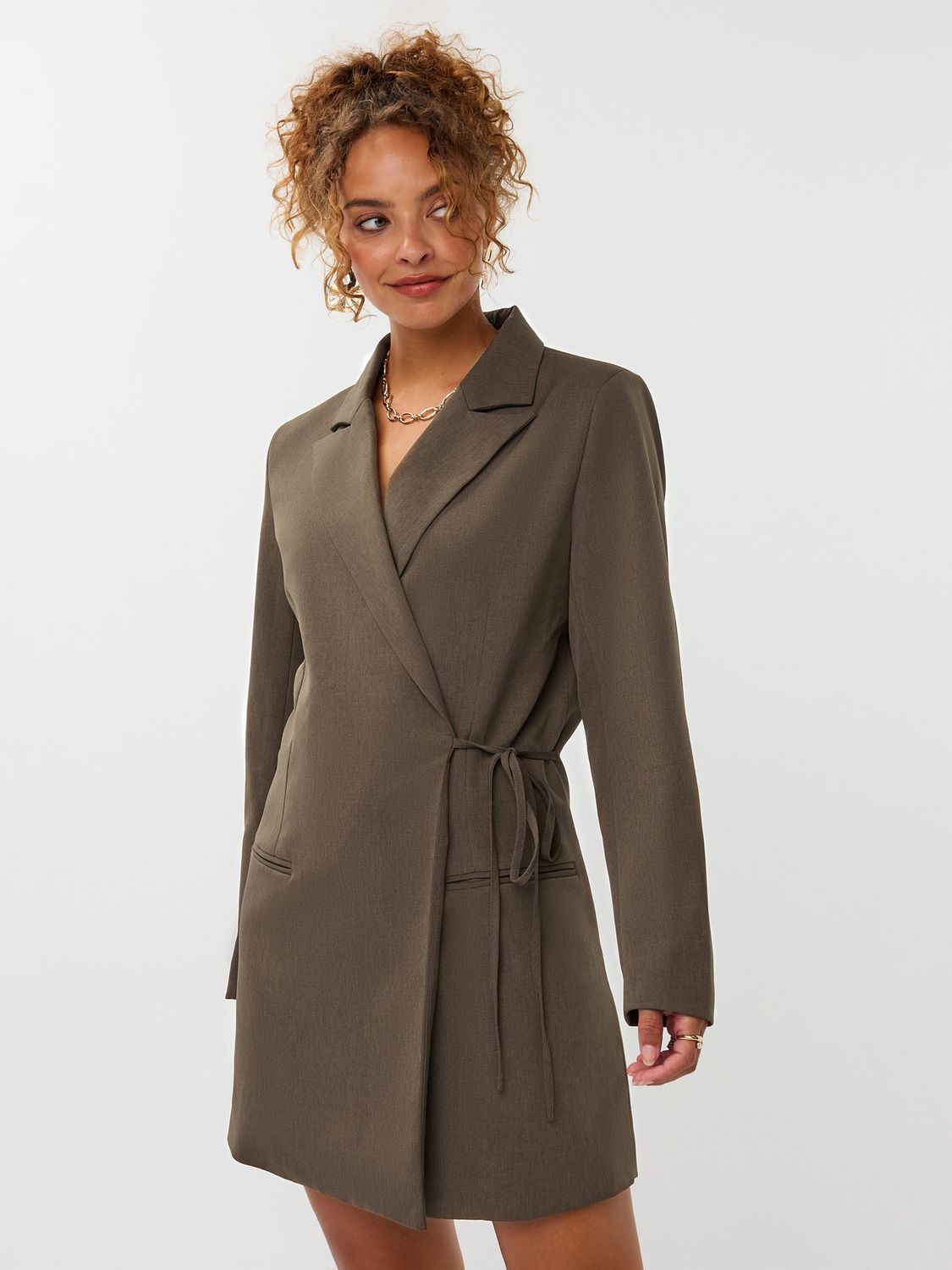Dress April - mud