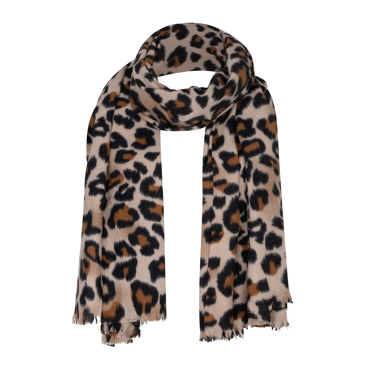 Sjaal Indy - leopard