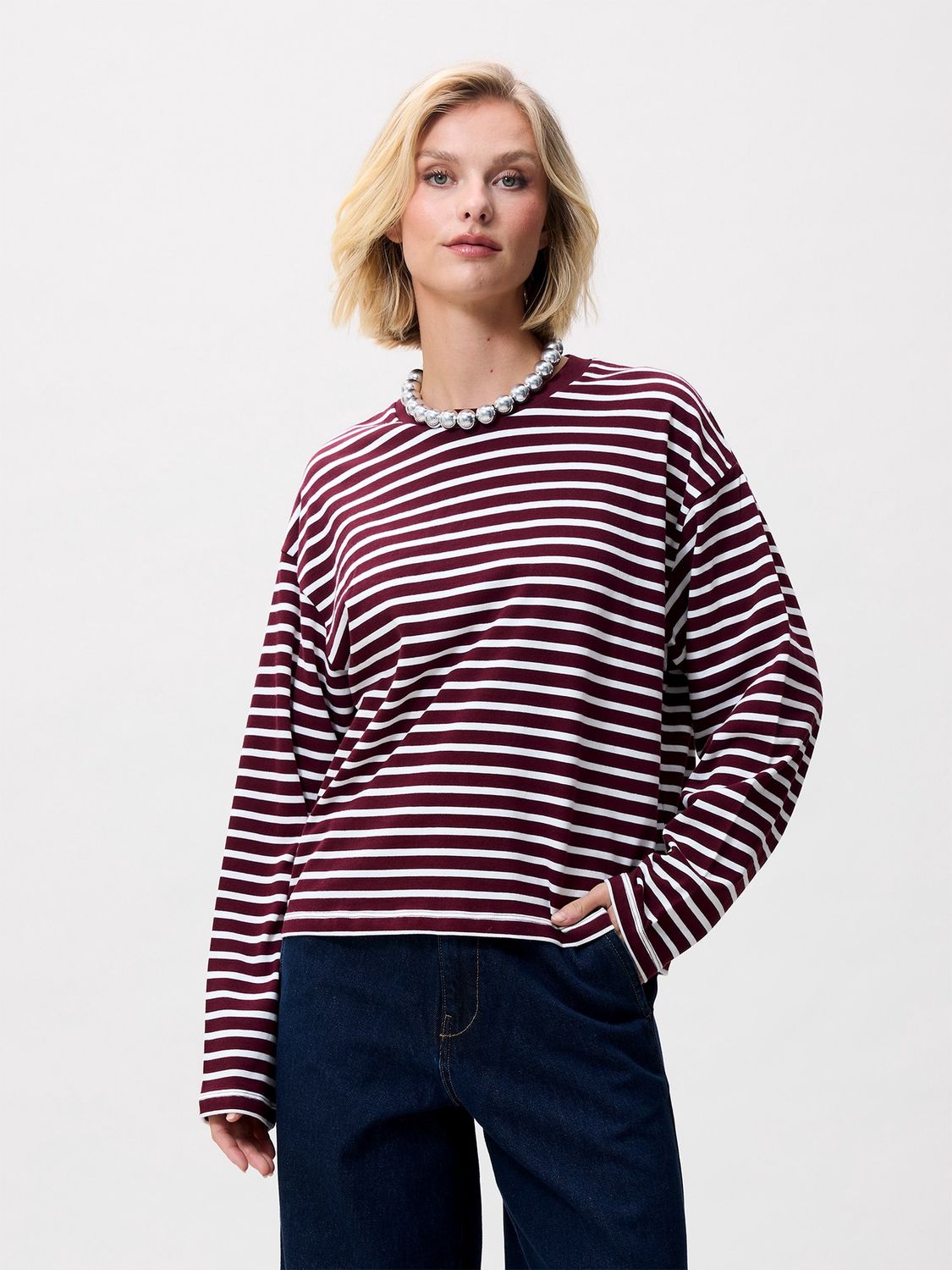 Long sleeve striped  - winetasting