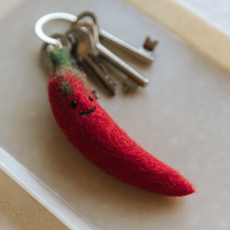 Sleutelhanger MILA – Rode peper