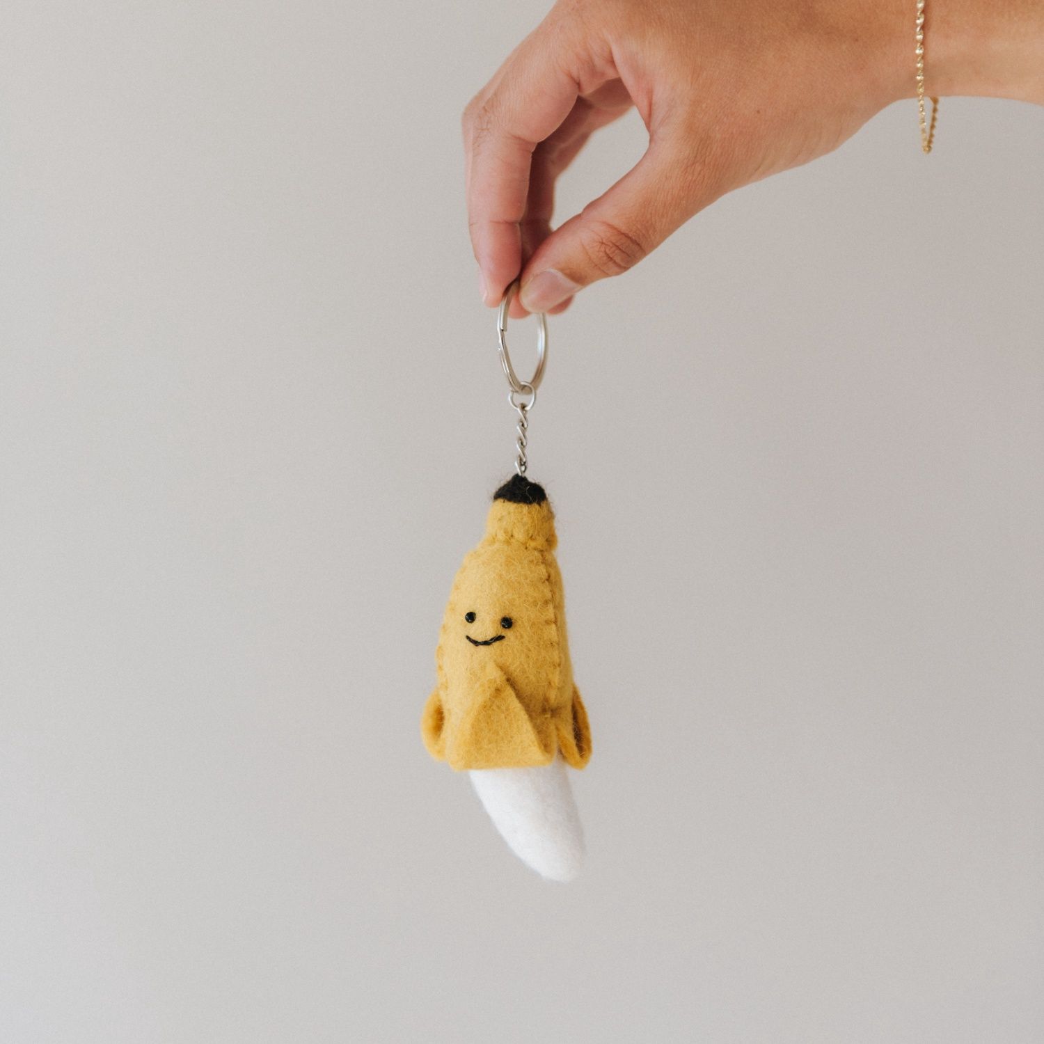 Sleutelhanger MILA – Banaan
