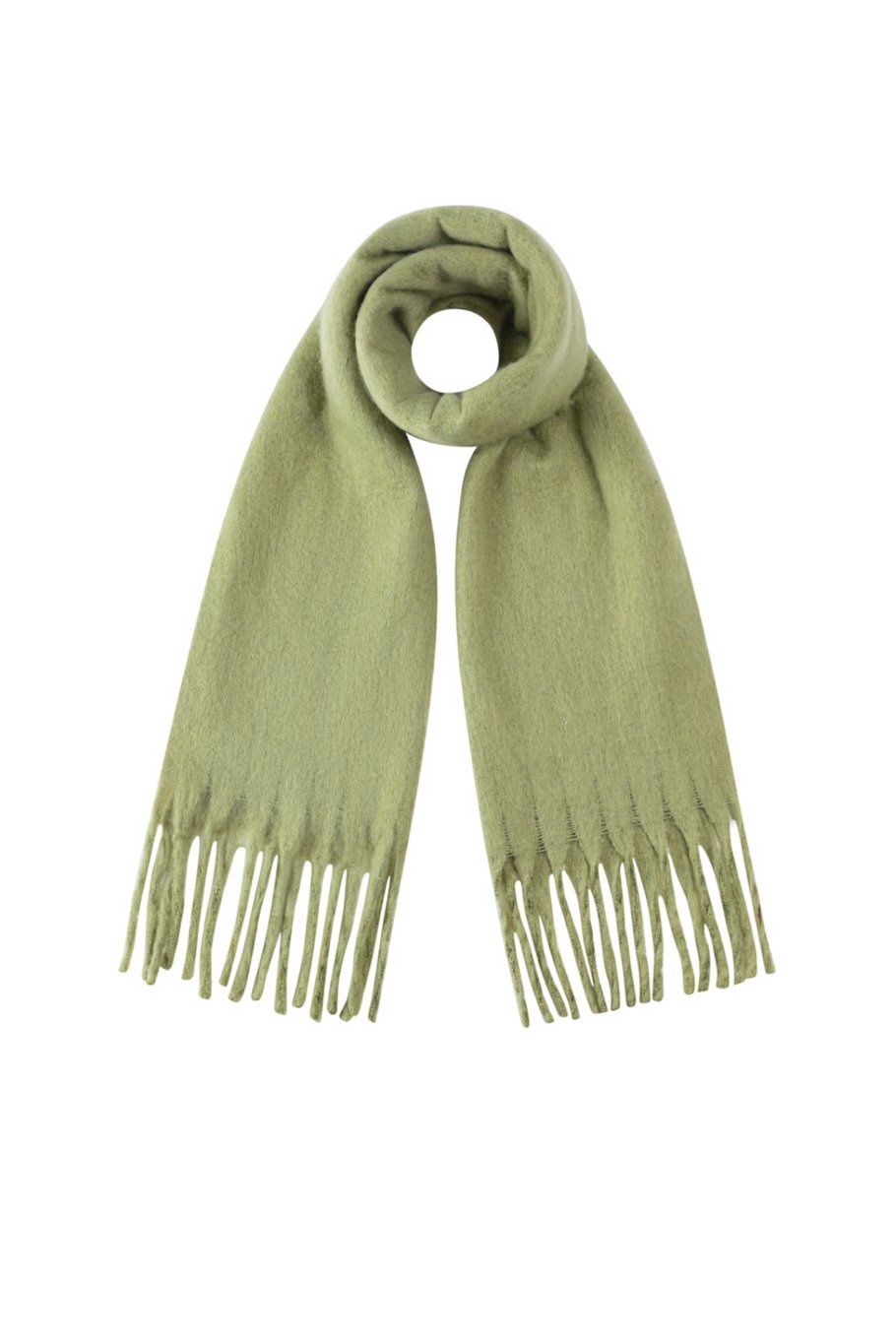 Sjaal effen - amry green