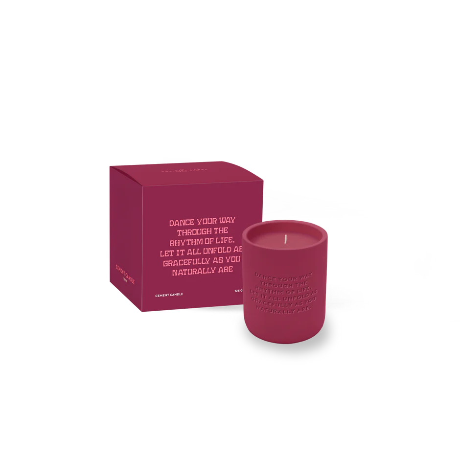 Cemented Candle 170gr - Dance Your Way Trough The..
