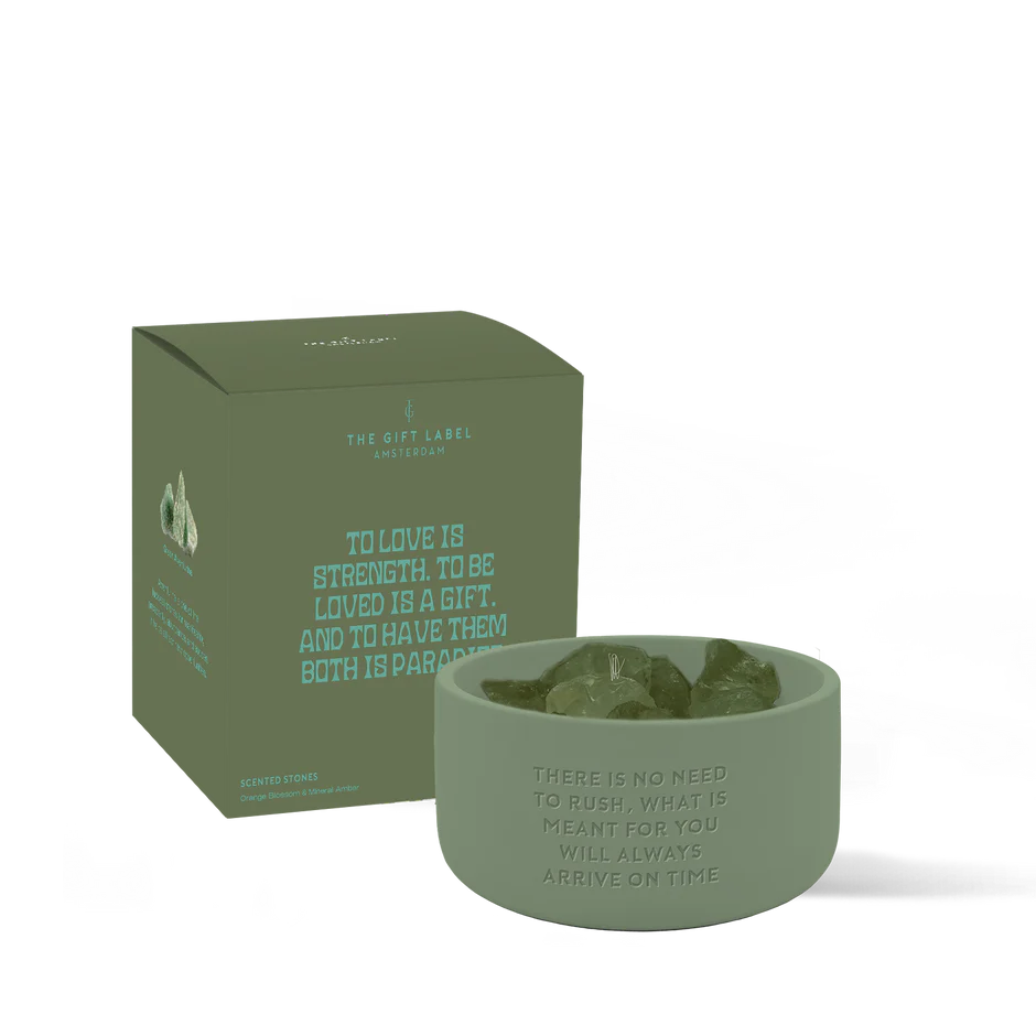 Stone Diffuser 30ml – To Love Is Strength - Green