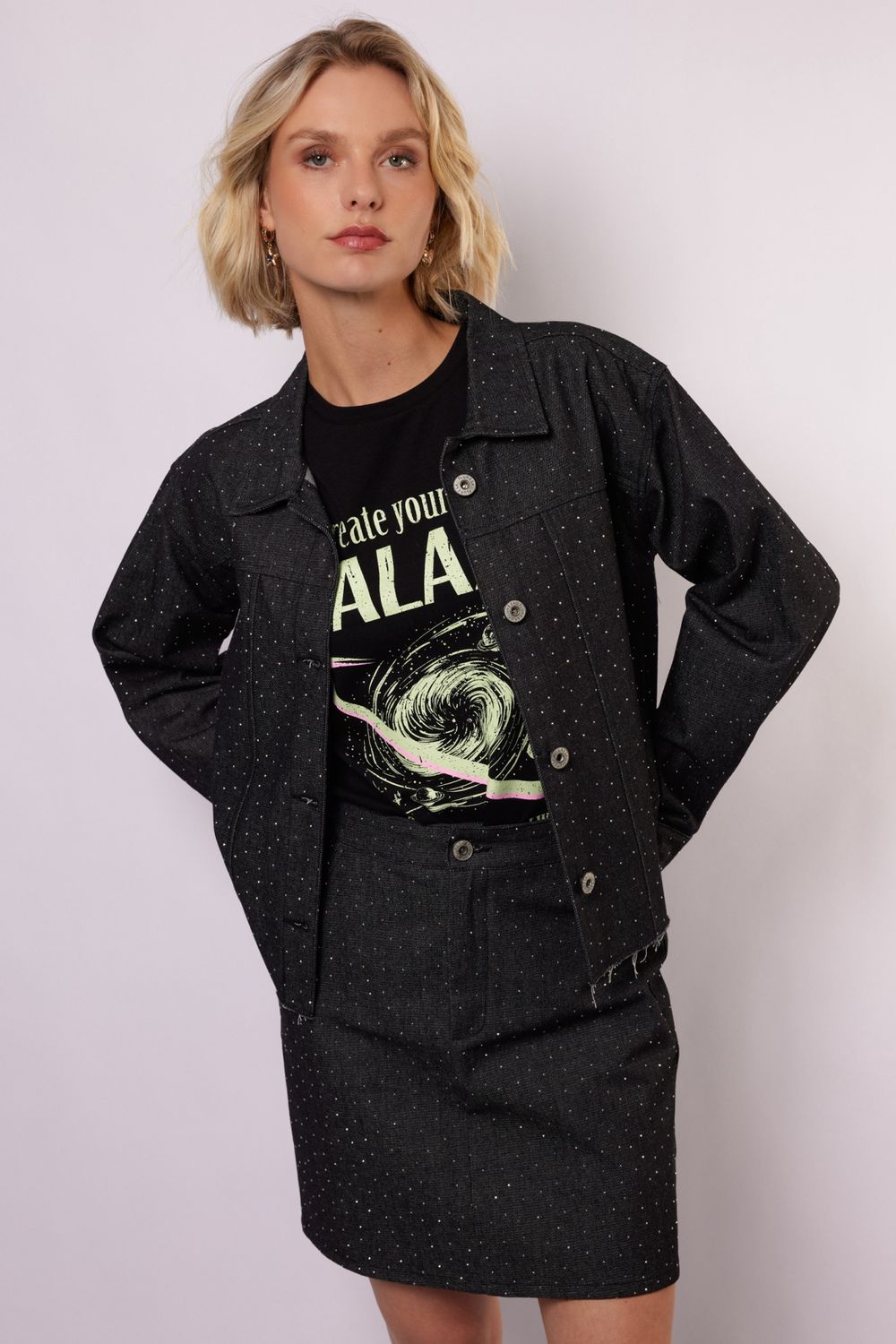 Jacket Larina - shadow grey