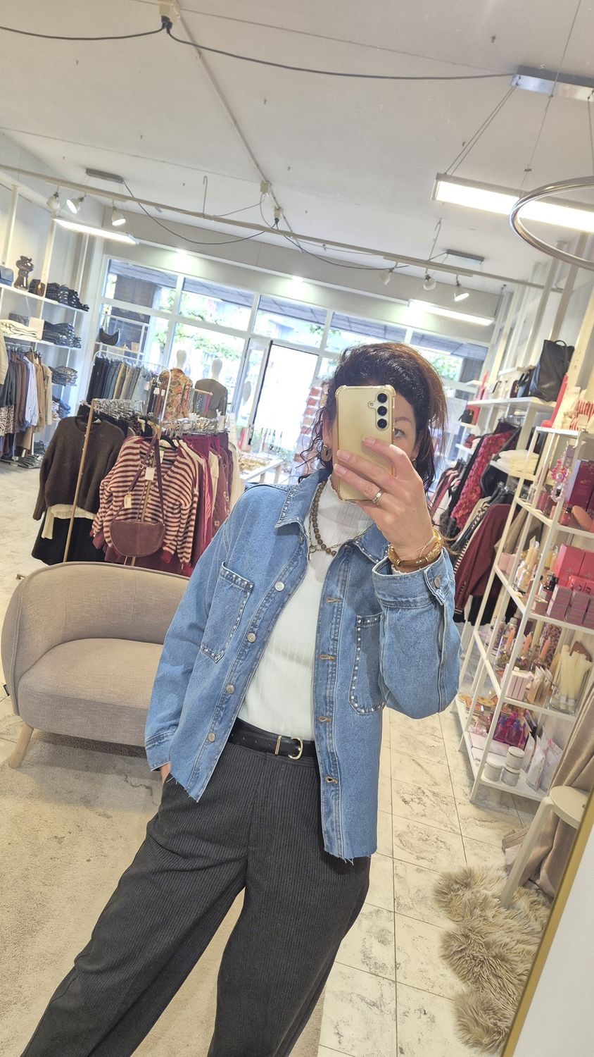 Denim blouse/jacket Francis - blue