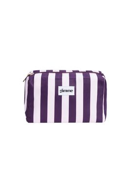 Toilettas streep - paars