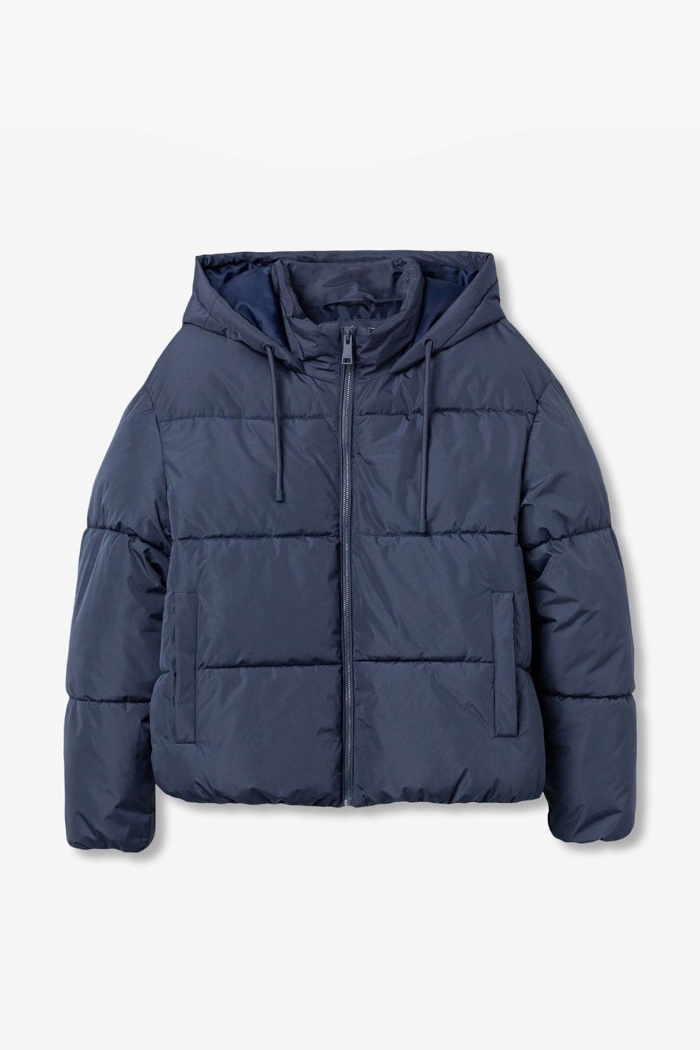 Winterjas / pufferjas Stutz - blauw
